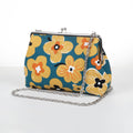 Kisslock Purse - Cotton - Floral