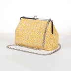 Kisslock Purse - Cotton - Traditional Pattern