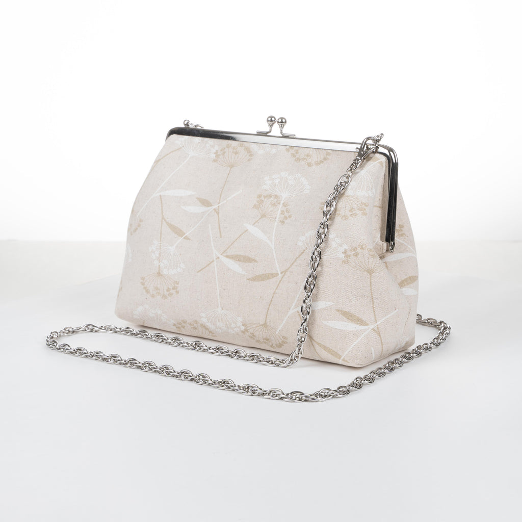 Kisslock Purse - Cotton - Floral