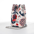 Bucket Bag - Cotton - Dots and Stripes