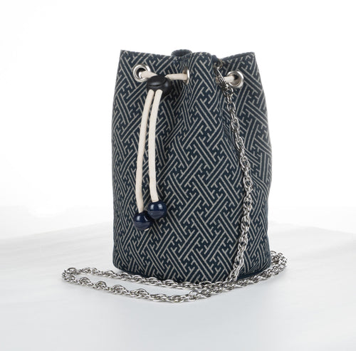 Bucket Bag - Cotton - Traditional Pattern