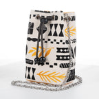 Bucket Bag - Cotton - Dots and Stripes
