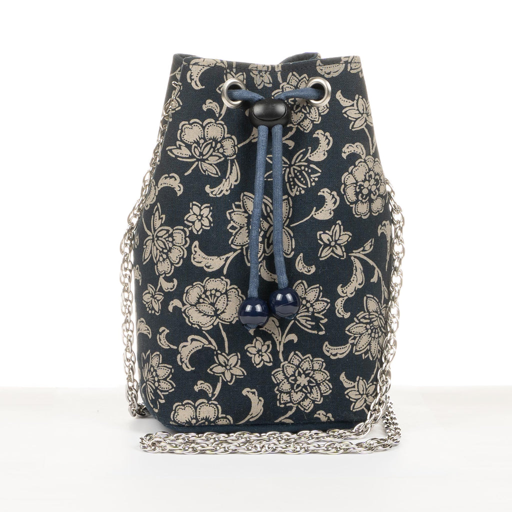 Bucket Bag - Cotton - Traditional Pattern