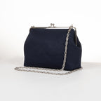 Kisslock Purse - Cotton - Subtle Pattern