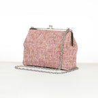 Kisslock Purse - Cotton - Tweed
