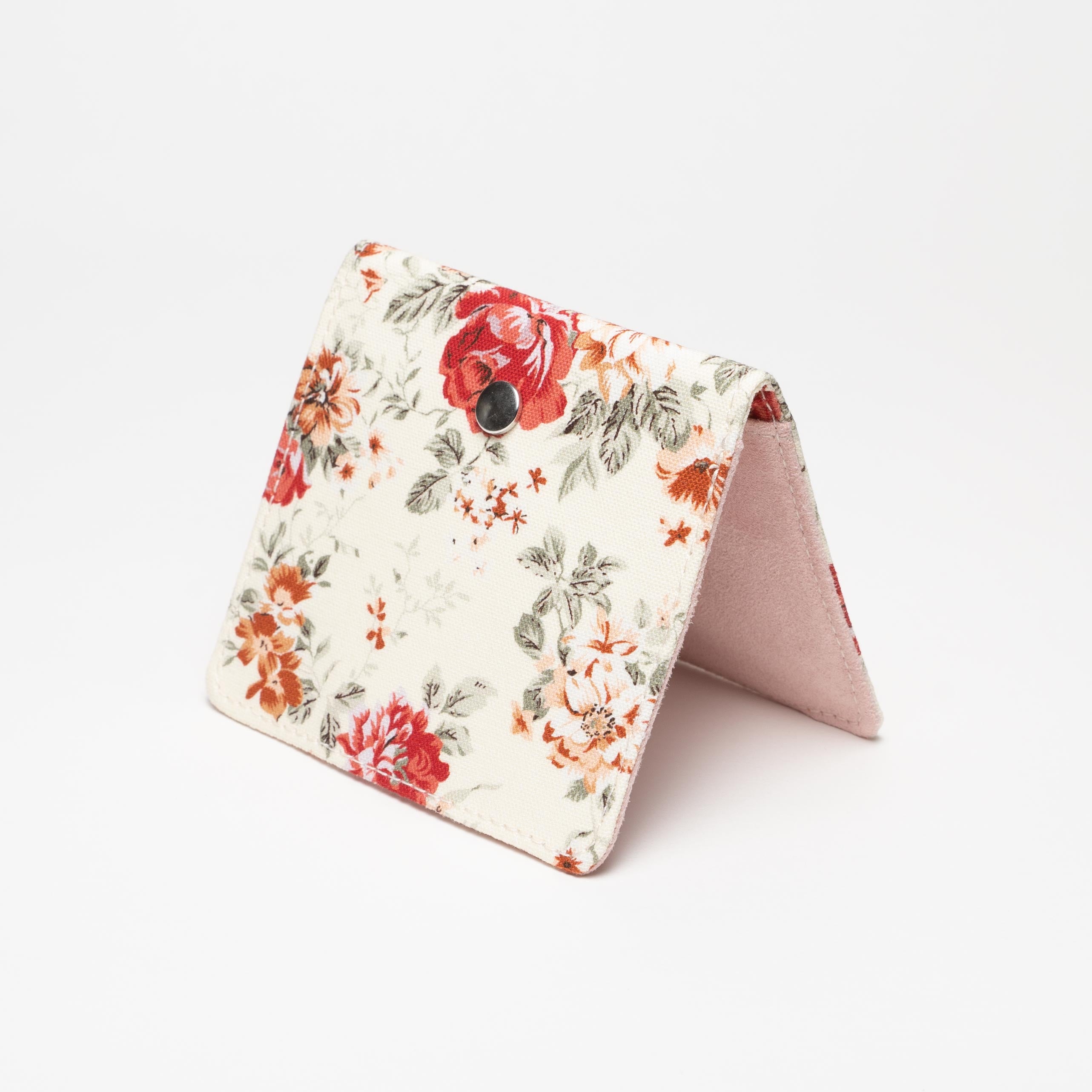 Card Holder - Cotton - Floral