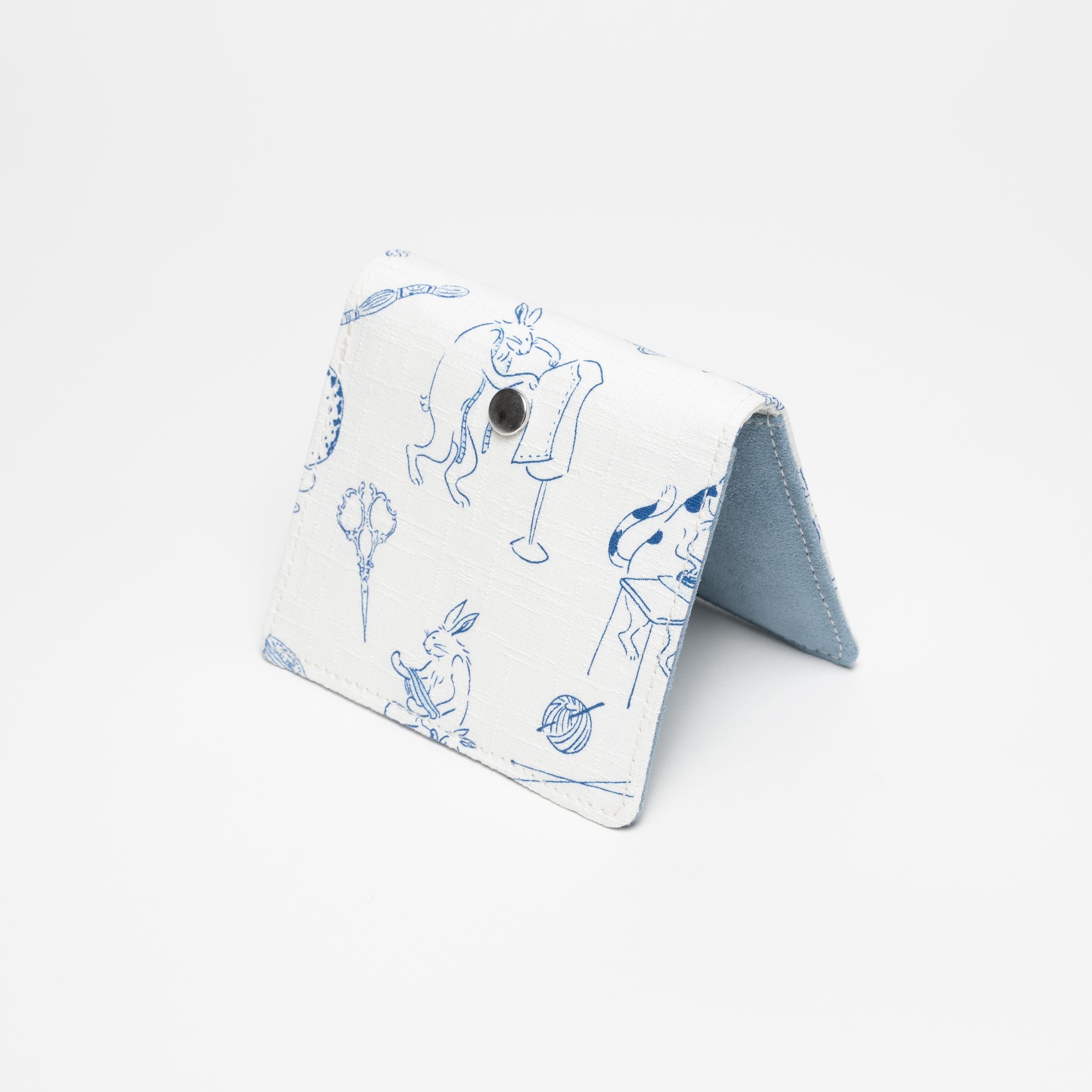 Card Holder - Cotton - Traditional Pattern