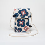 Slim Phone Bag - Cotton - Floral