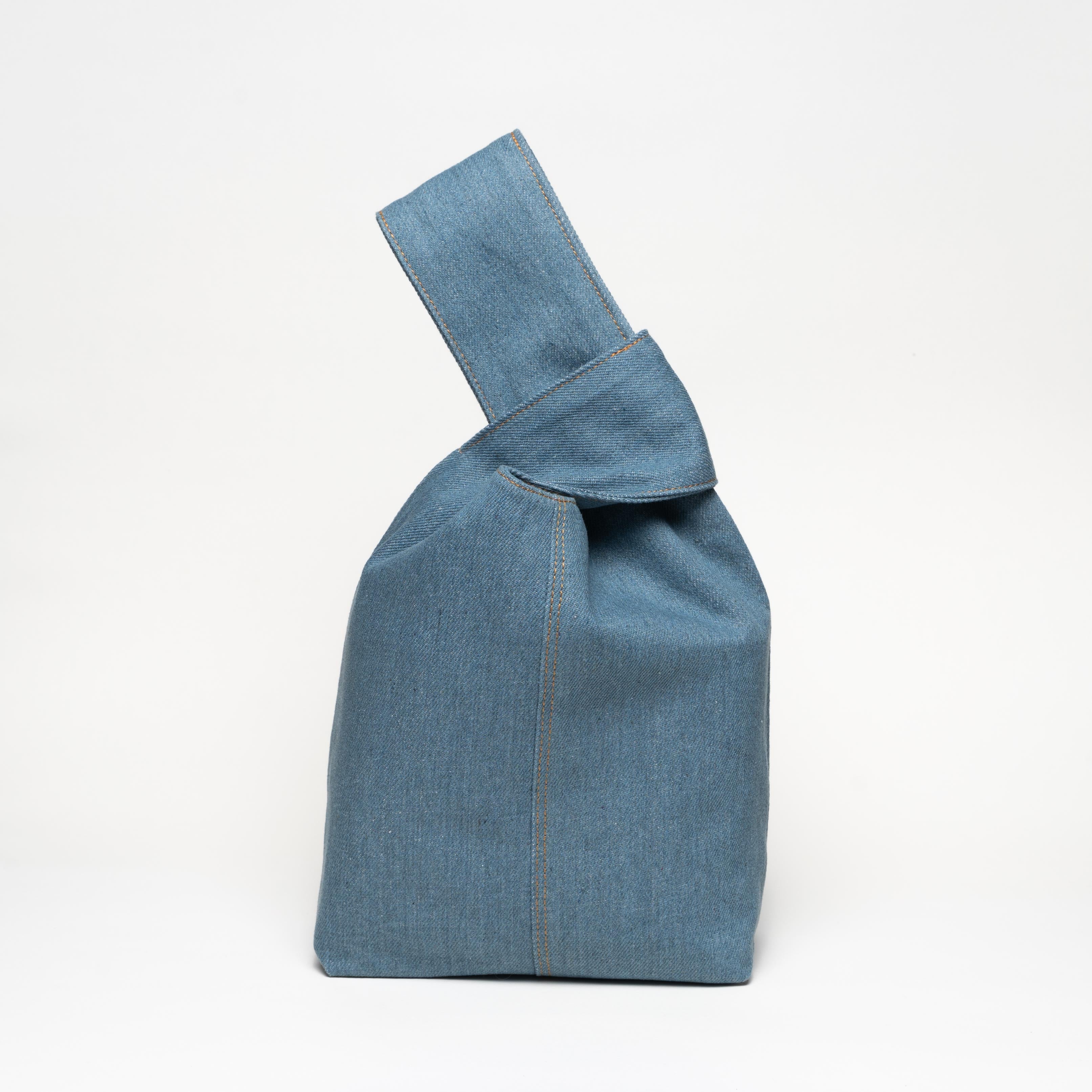 Japanese Knot Bag - Denim