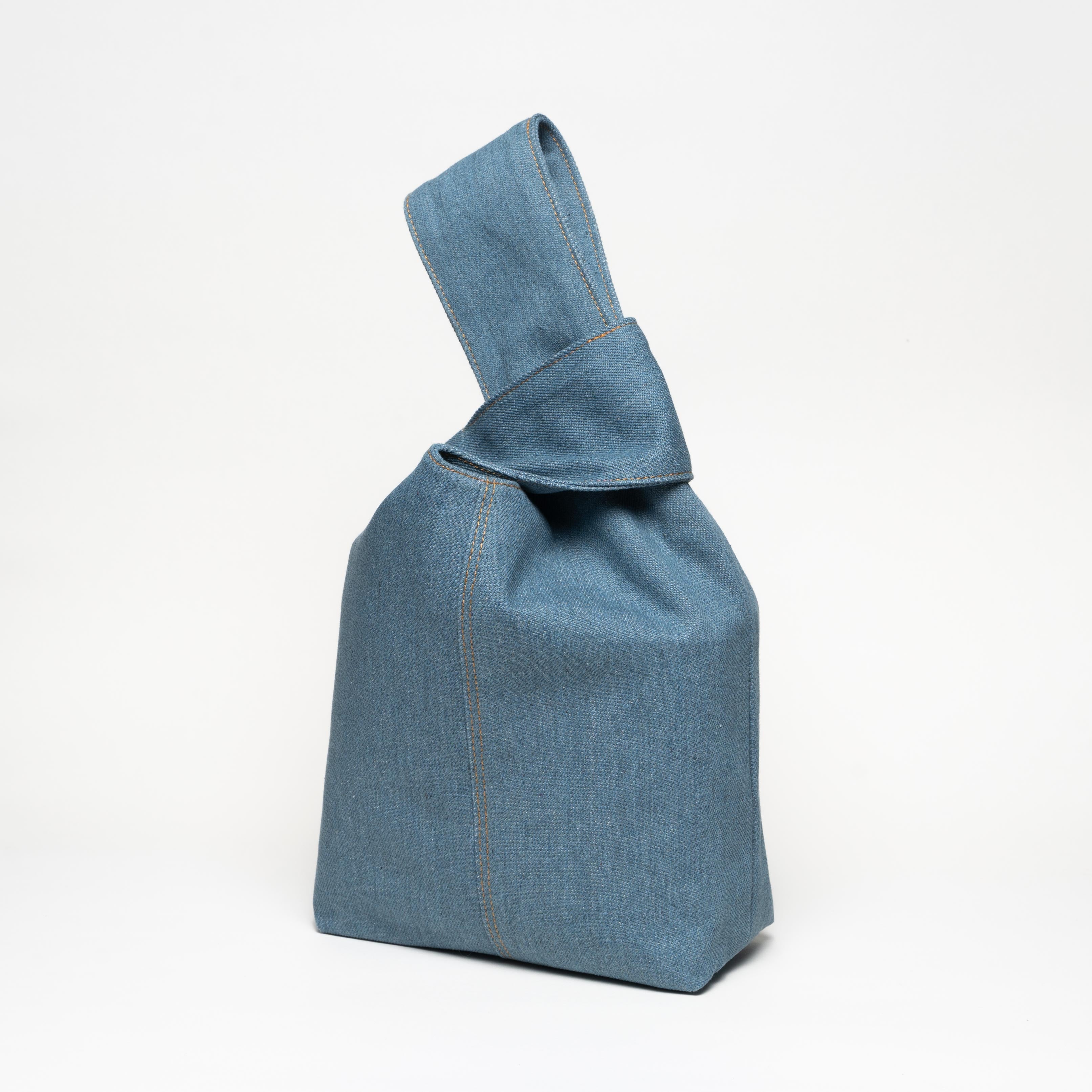 Japanese Knot Bag - Denim