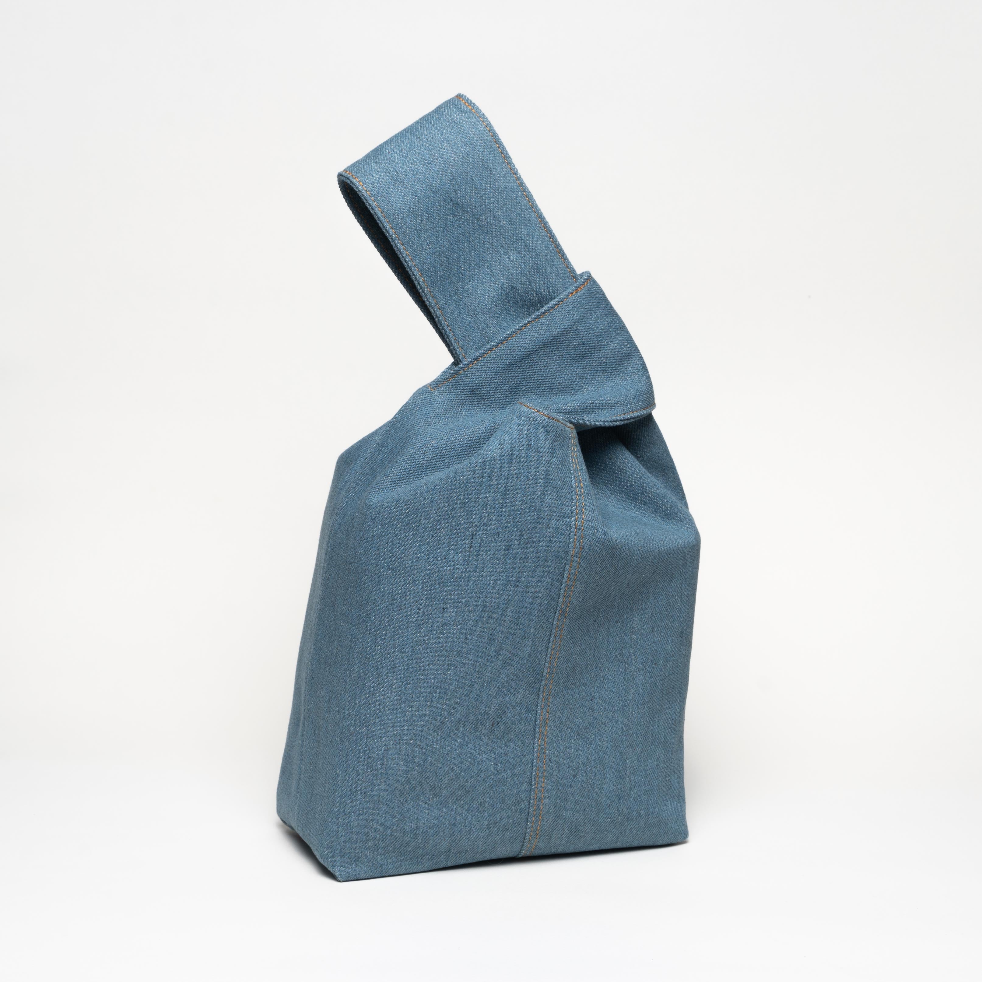 Japanese Knot Bag - Denim
