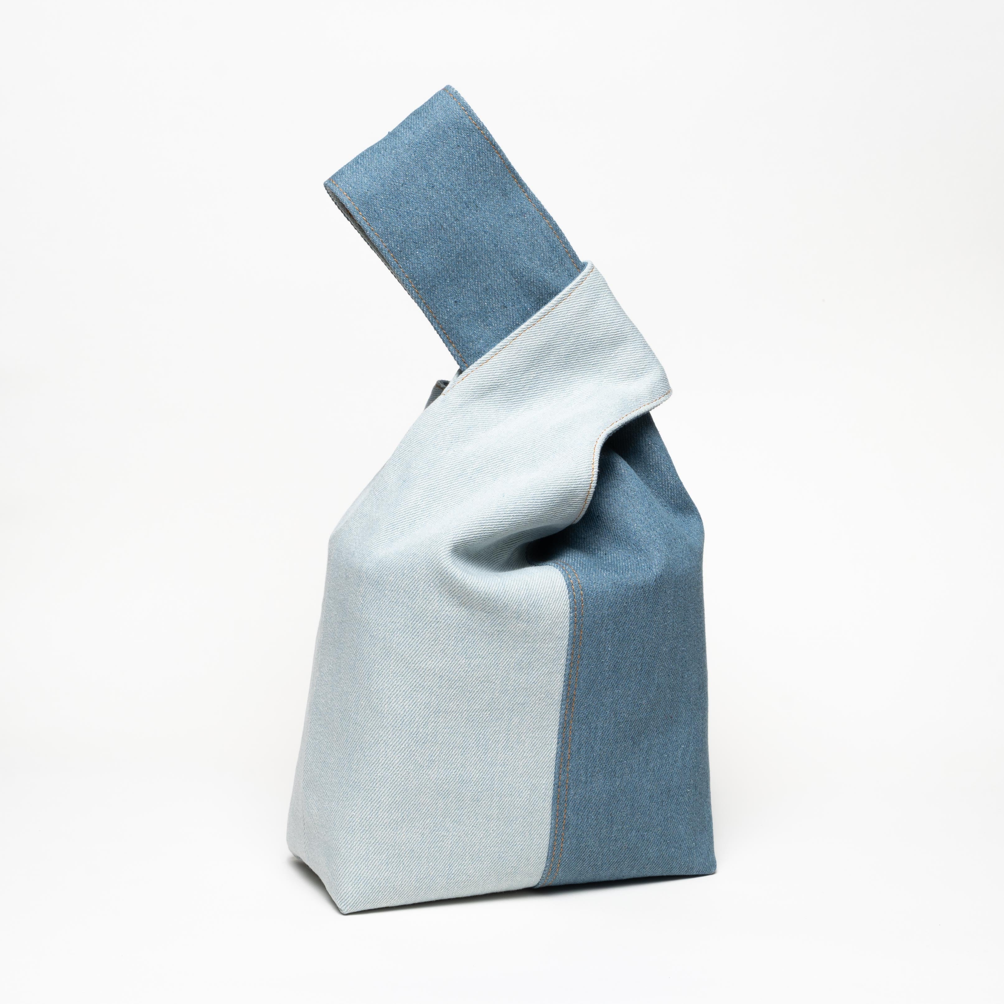 Japanese Knot Bag - Denim