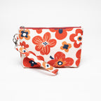 Wristlet Pouch - Cotton - Floral