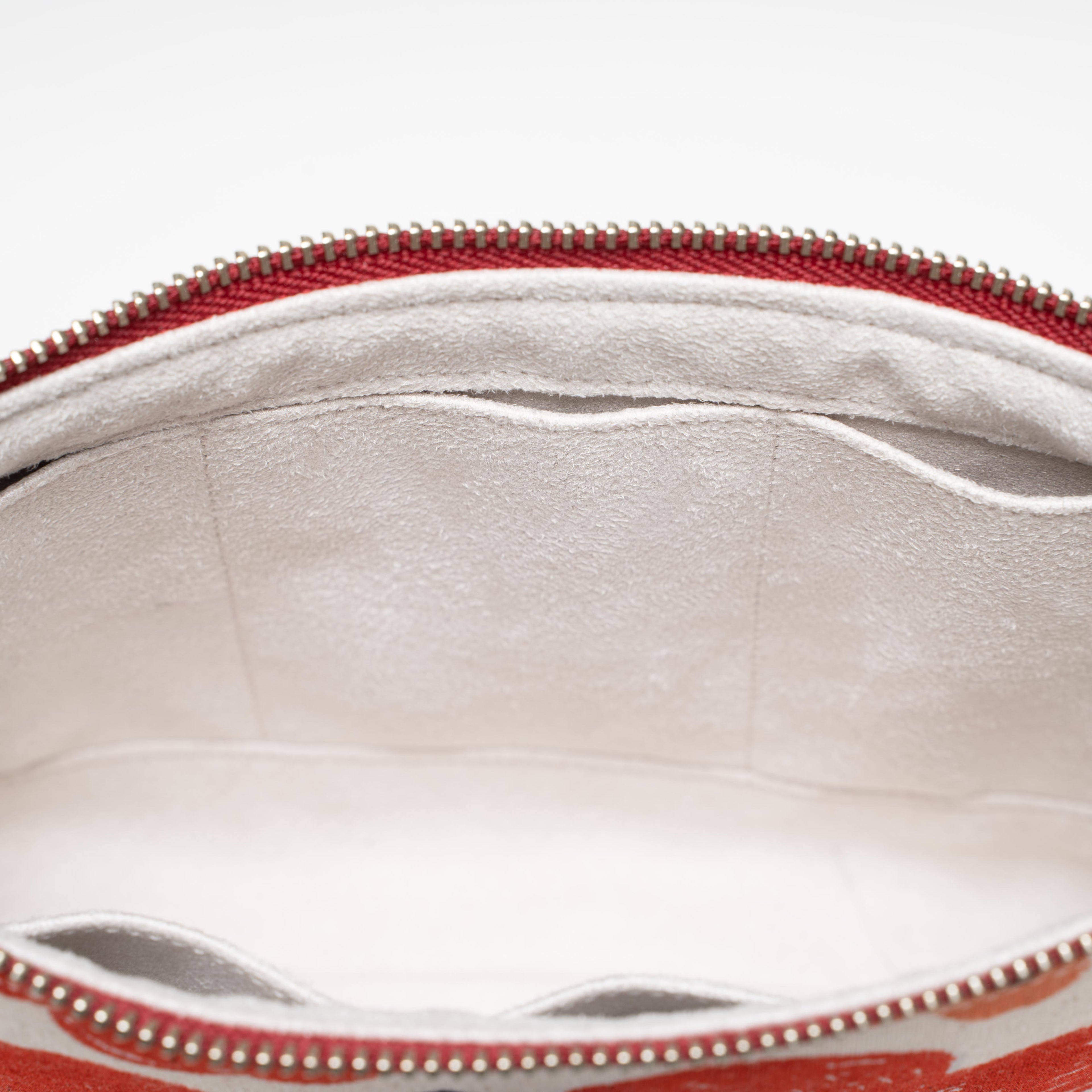 Wristlet Pouch - Cotton - Traditional Pattern