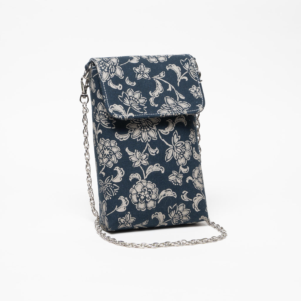 Luxury Phone Bag - Cotton - Traditional Pattern