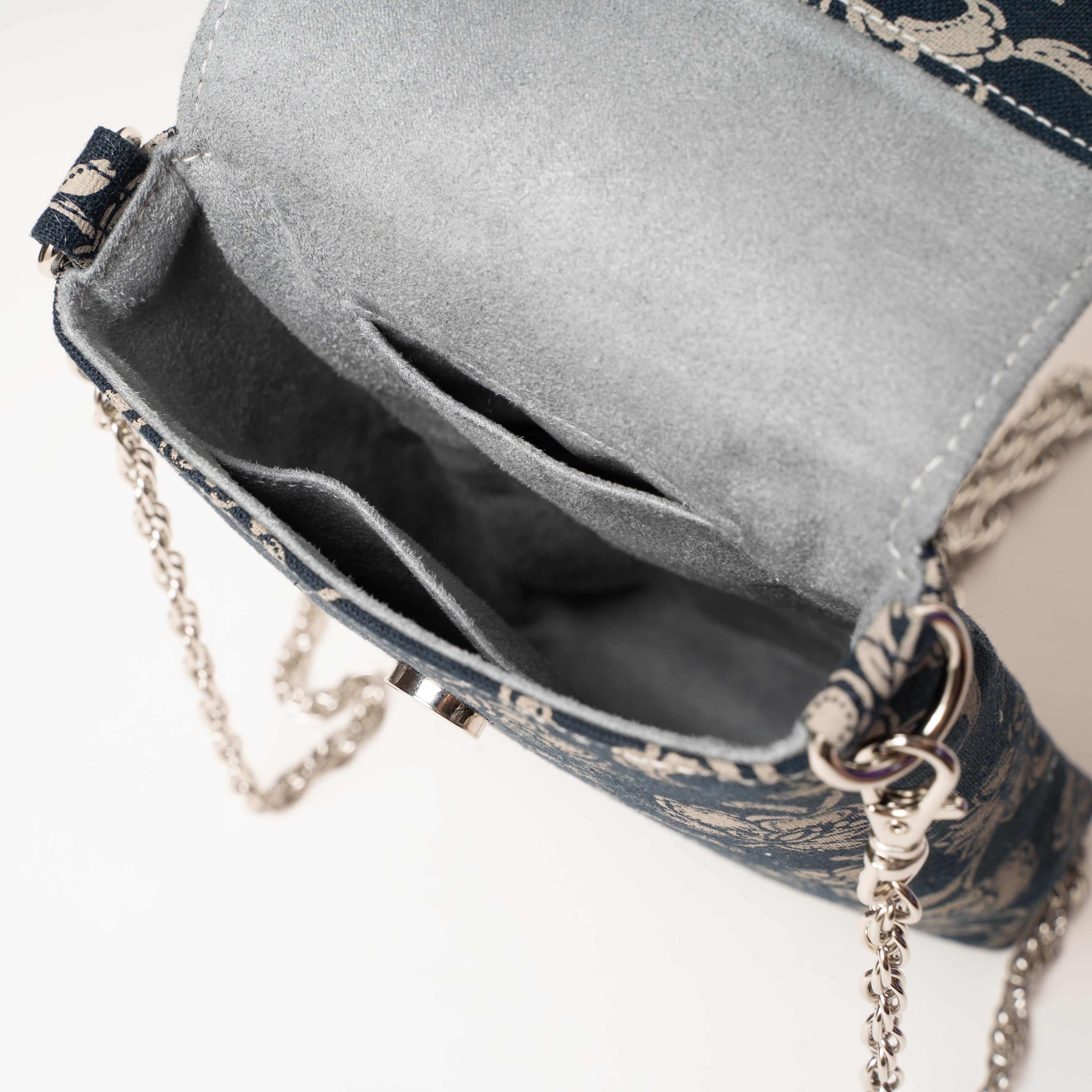 Luxury Phone Bag - Cotton - Traditional Pattern