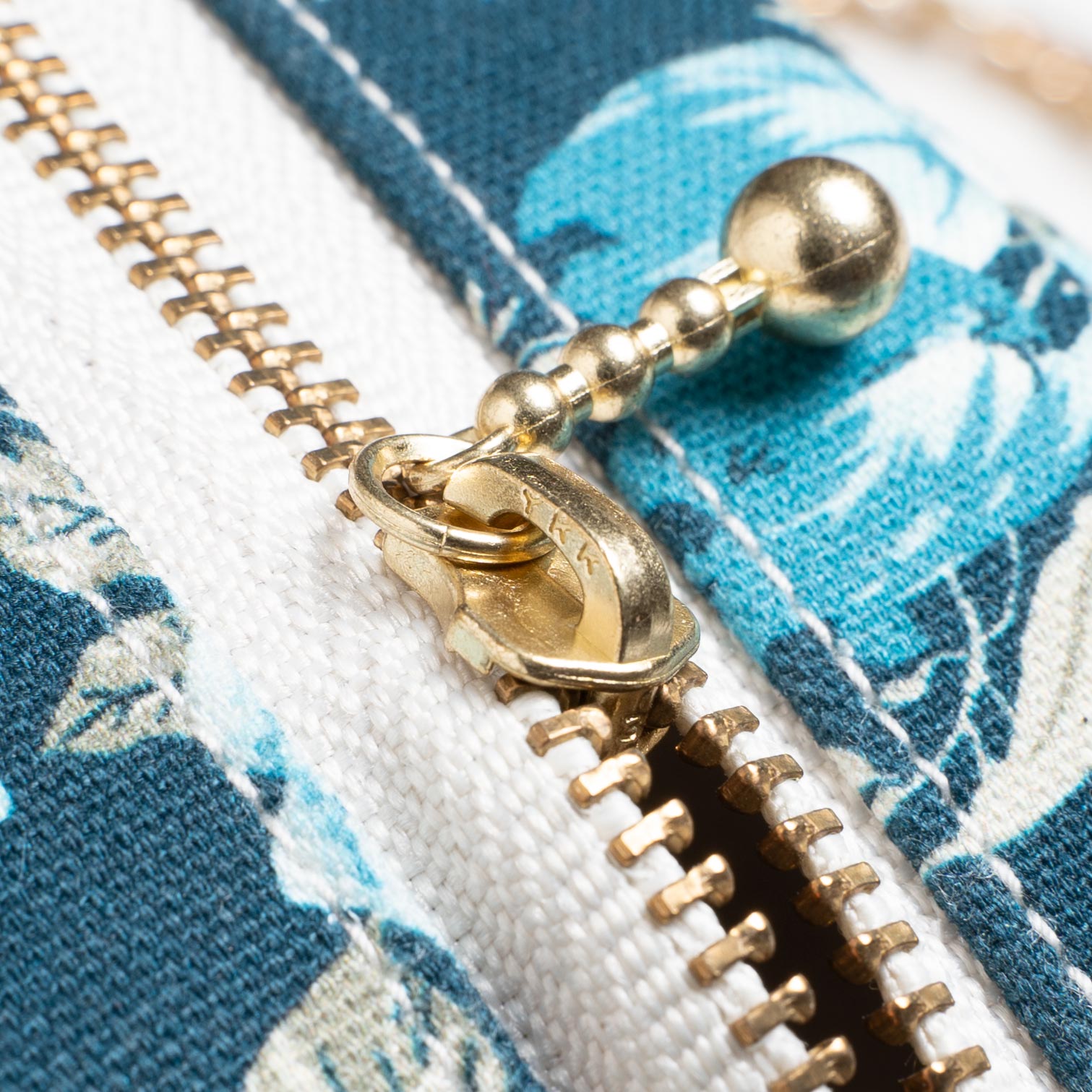 Zipper Pouch - Cotton - Floral