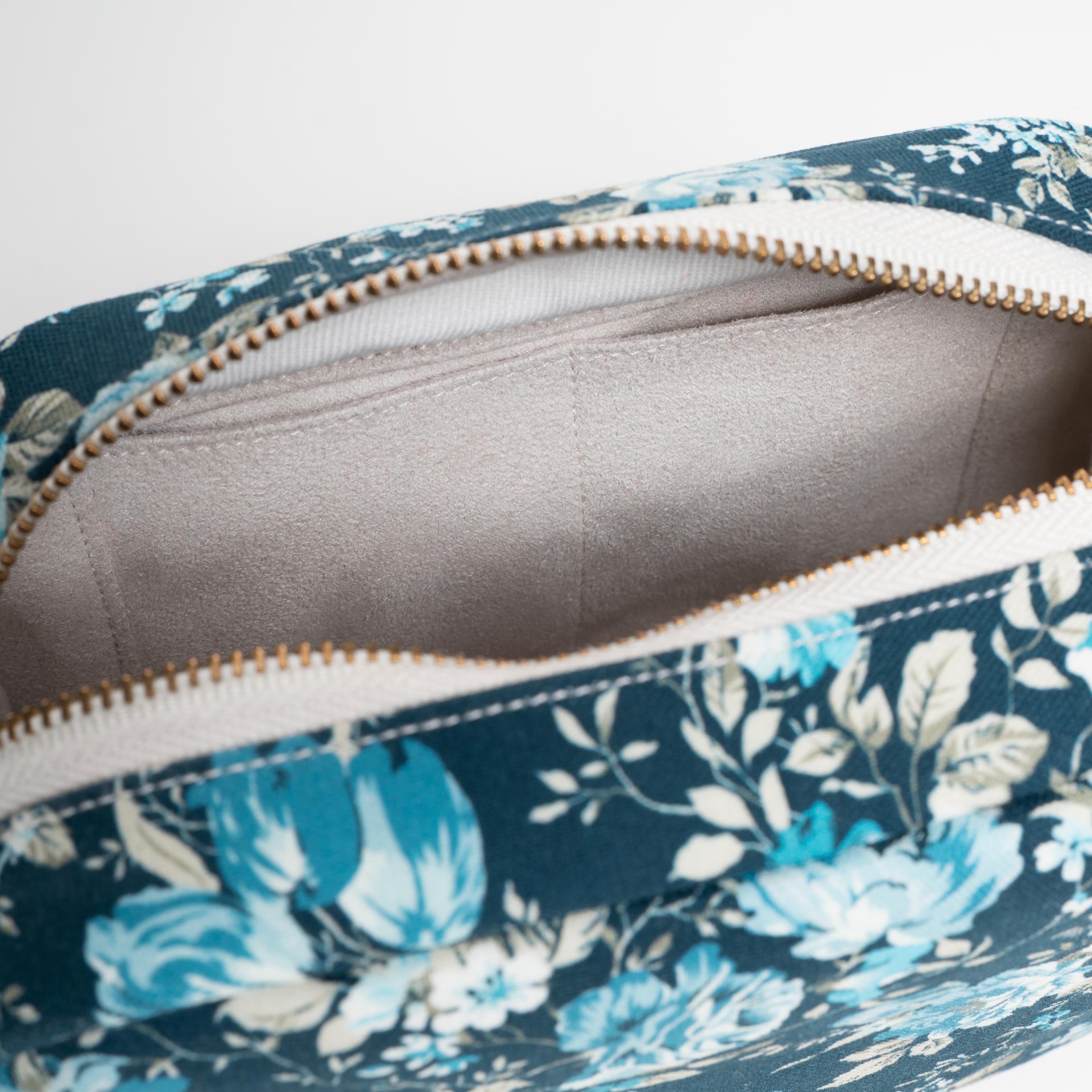 Zipper Pouch - Cotton - Floral