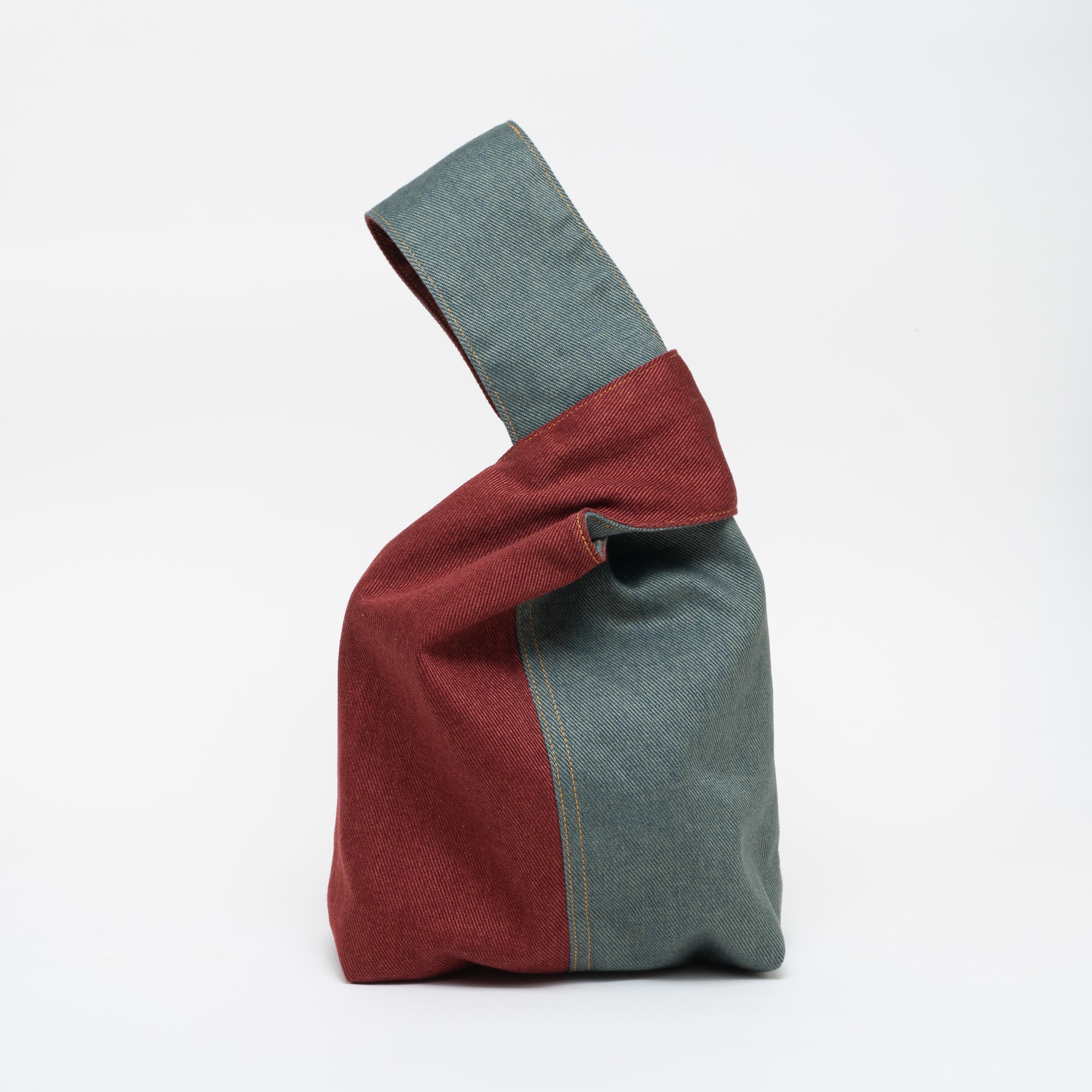 Japanese Knot Bag - Denim