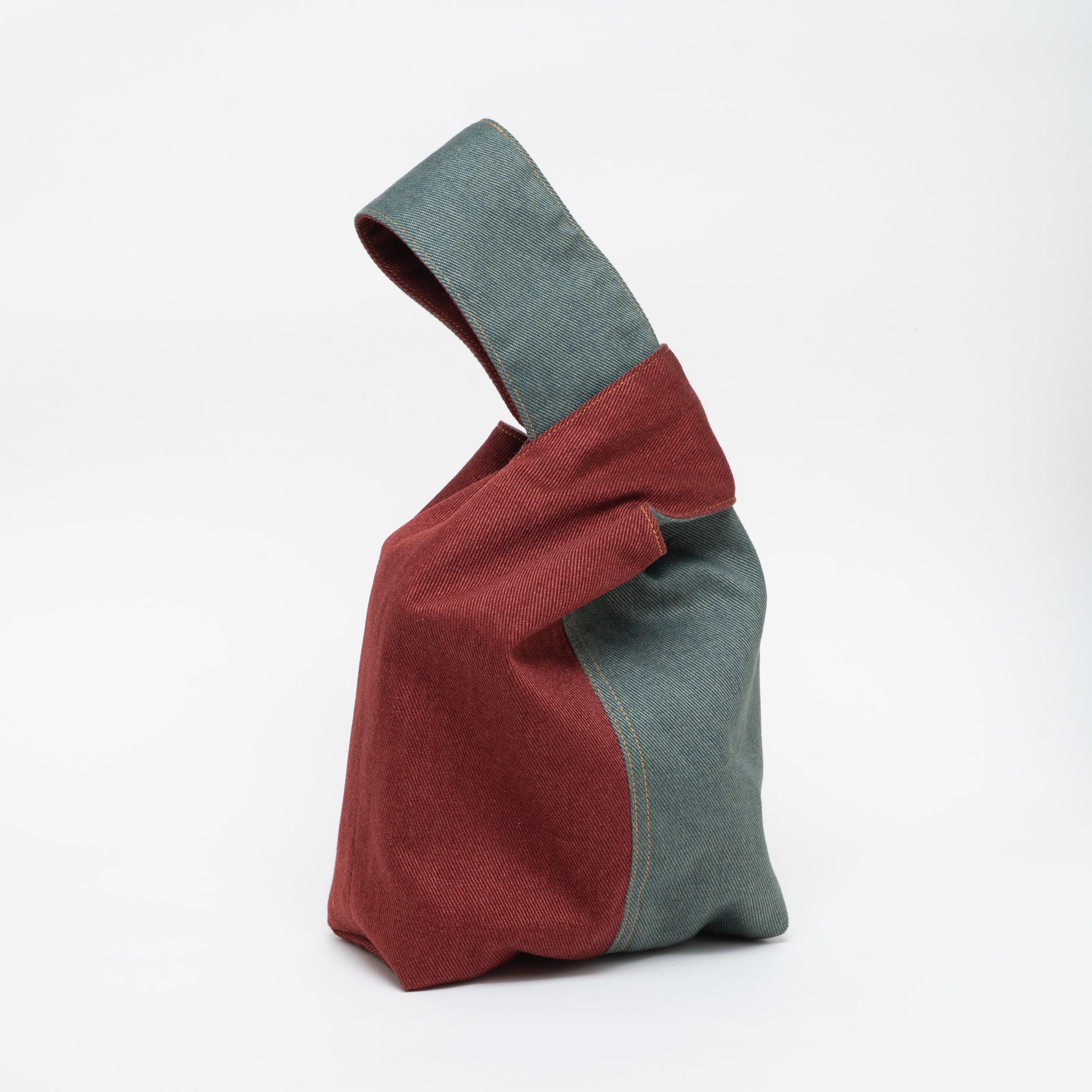 Japanese Knot Bag - Denim