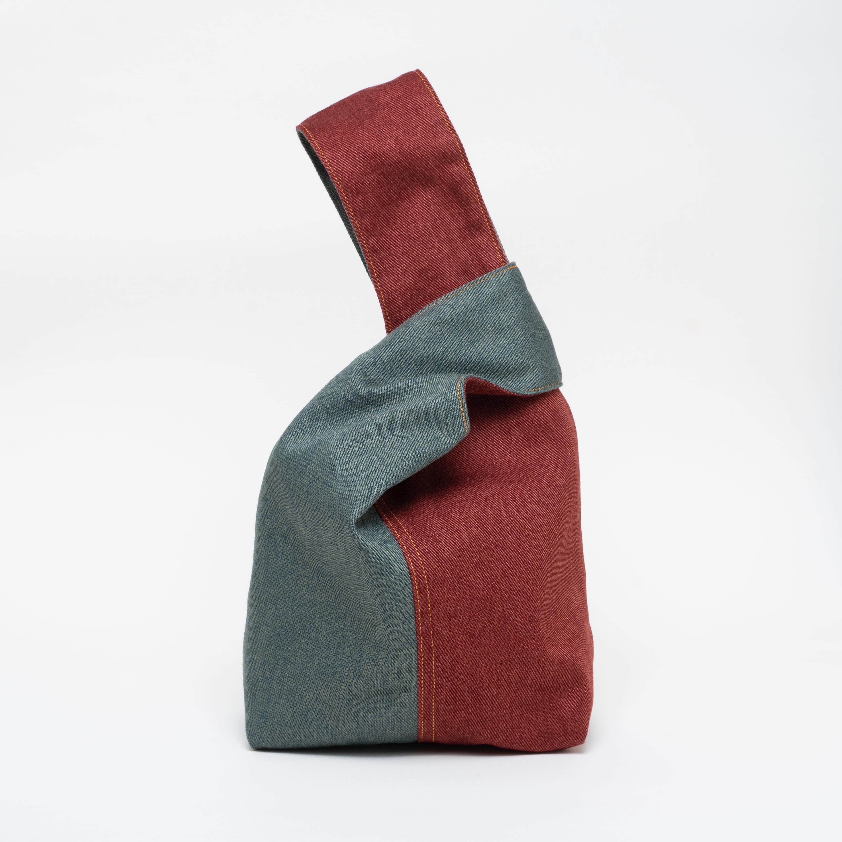 Japanese Knot Bag - Denim
