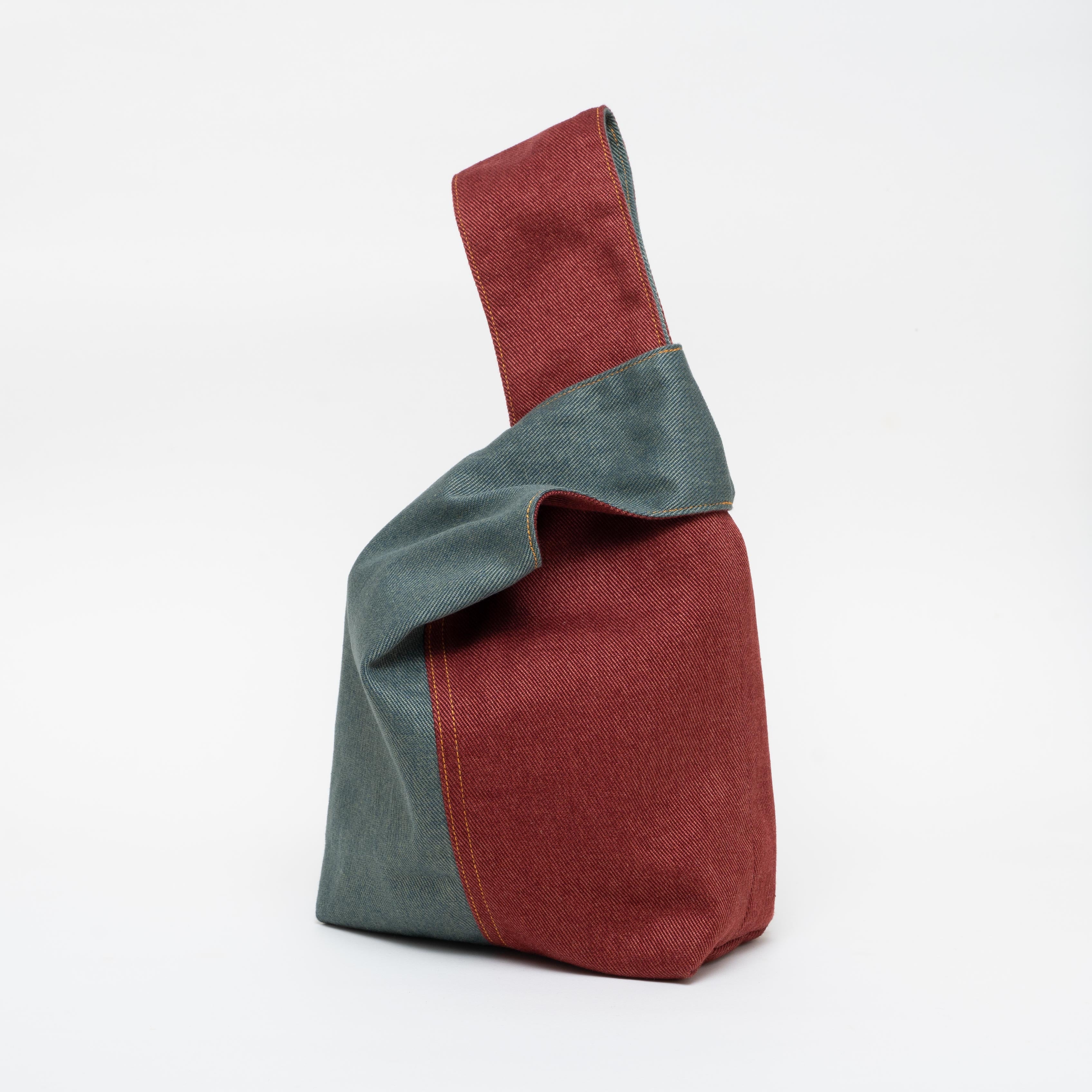 Japanese Knot Bag - Denim