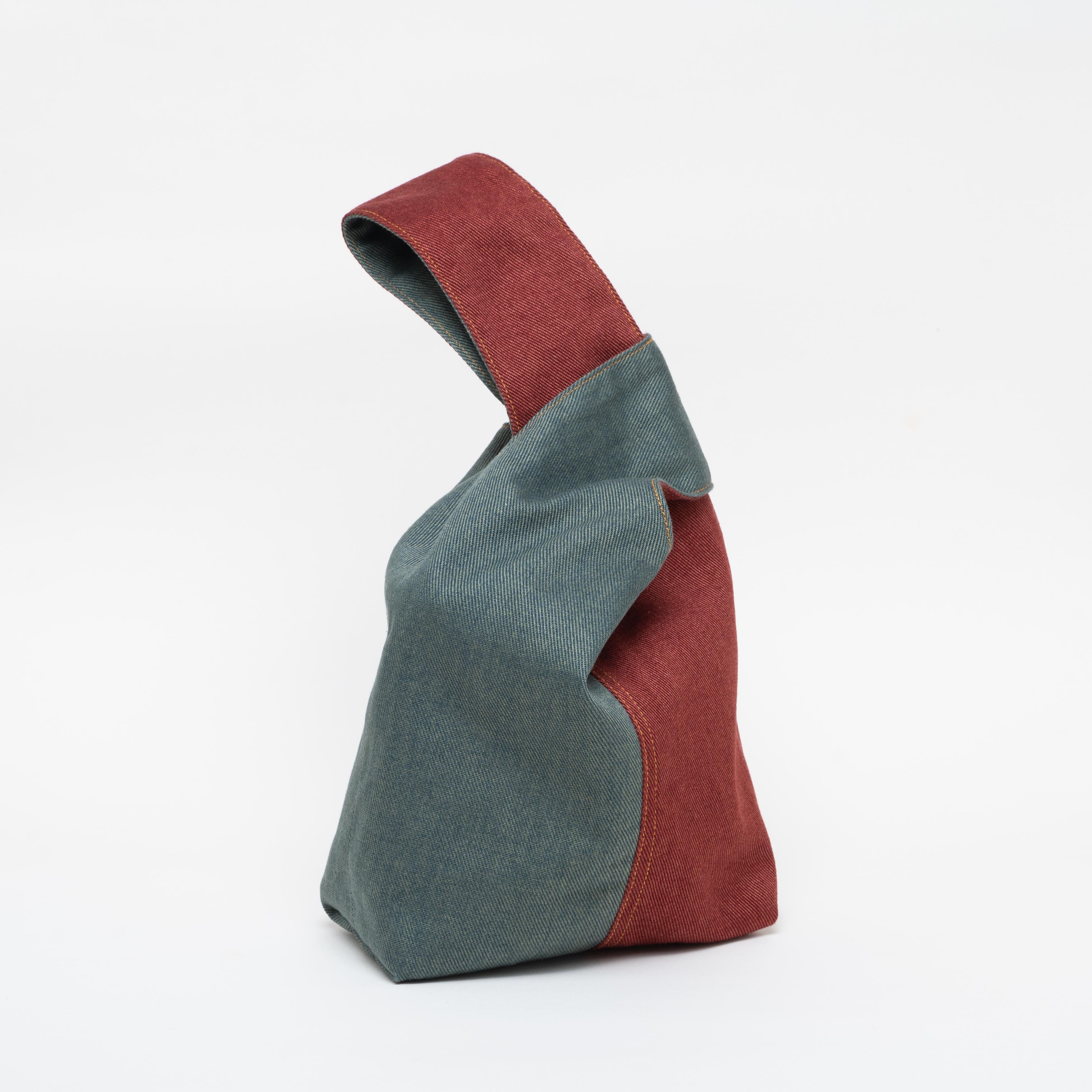 Japanese Knot Bag - Denim