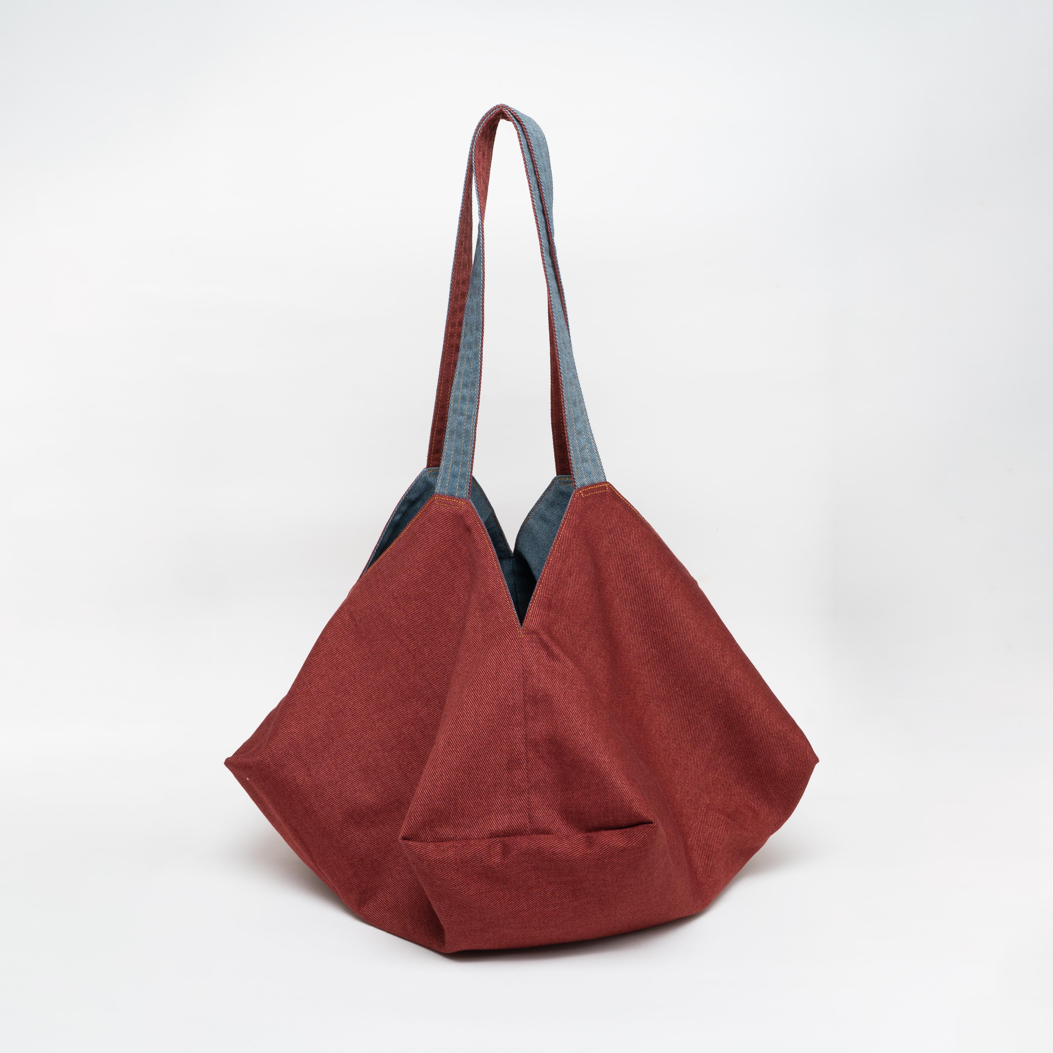 Origami Bag - Denim