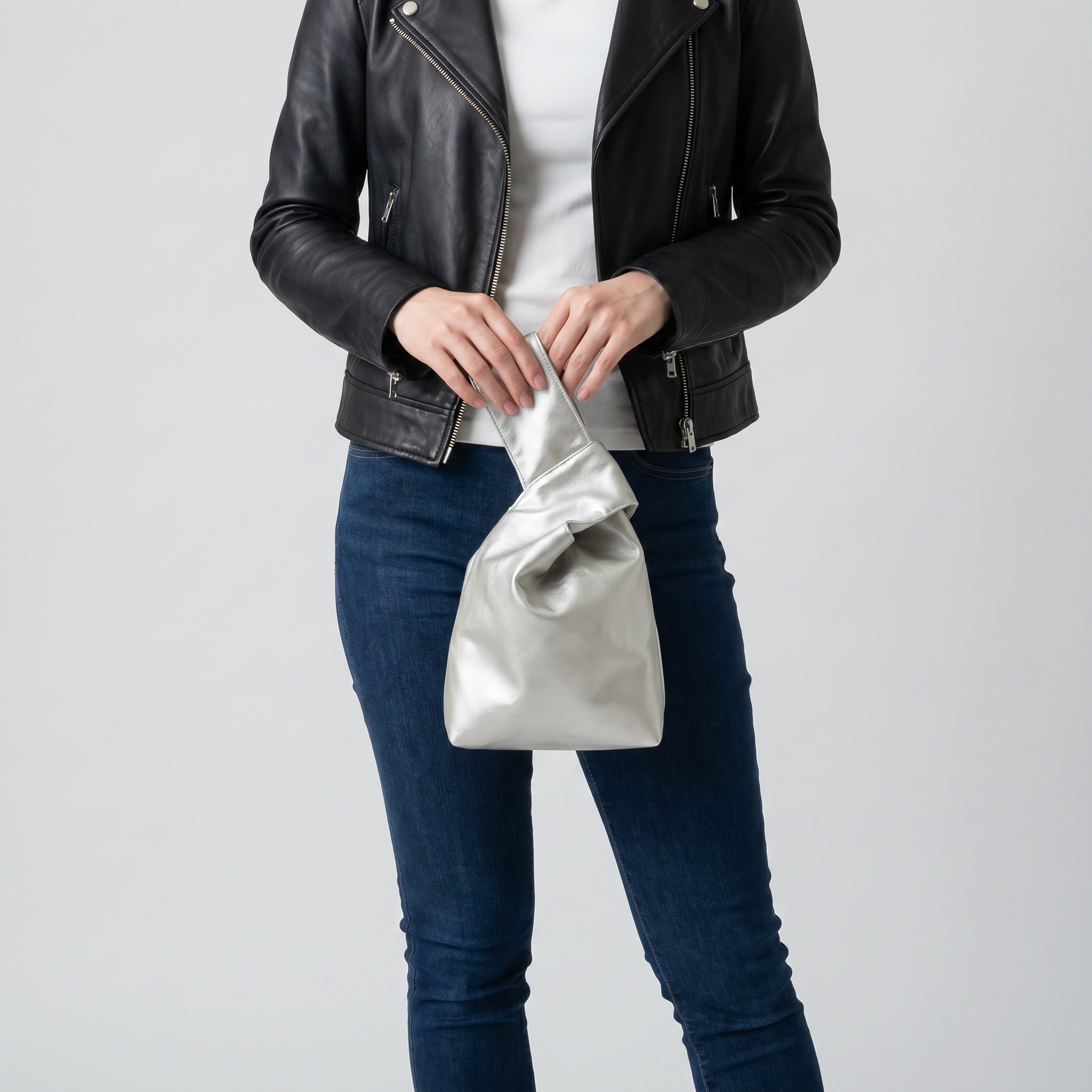 Japanese Knot Bag - Synthetic Leather