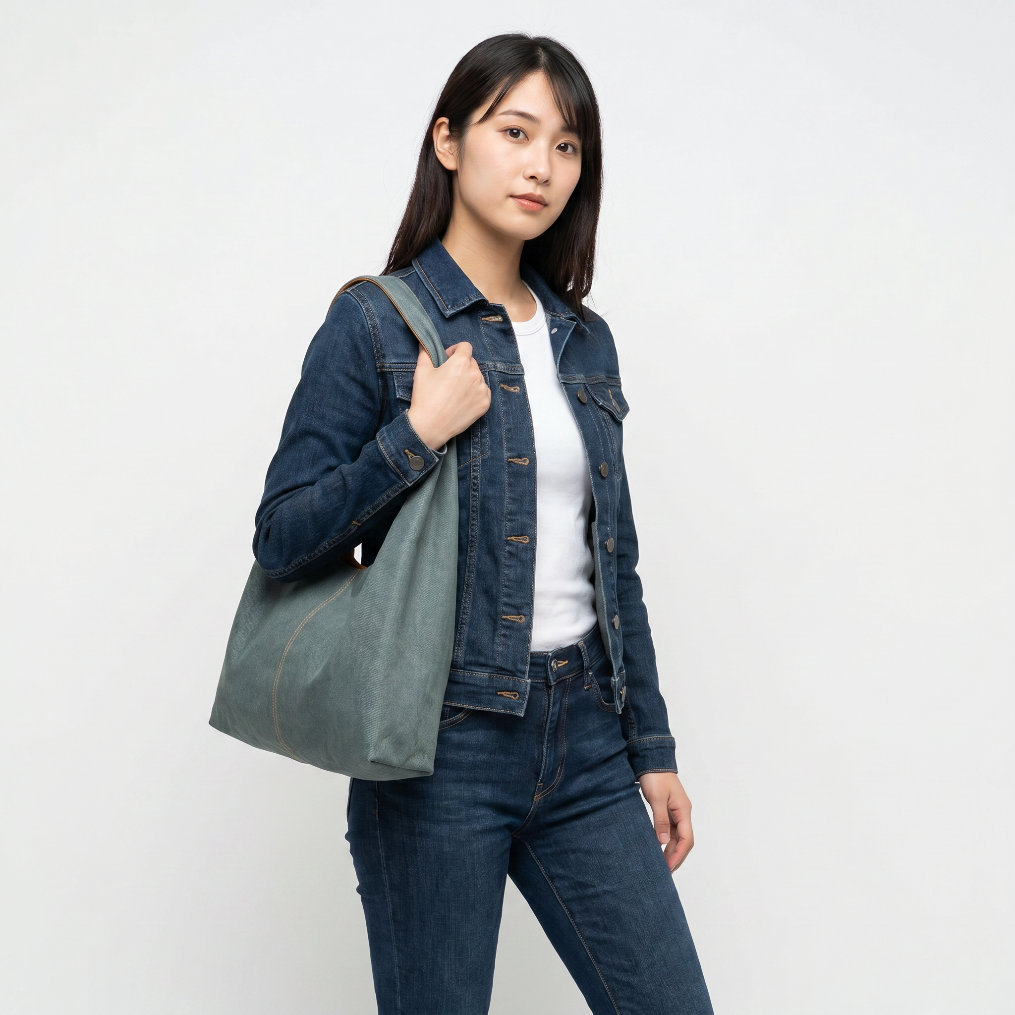 Hobo Bag - Denim