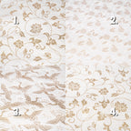 Kisslock Purse - Cotton - Golden Brocade