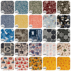 Passport Cover - Cotton - Traditional Pattern